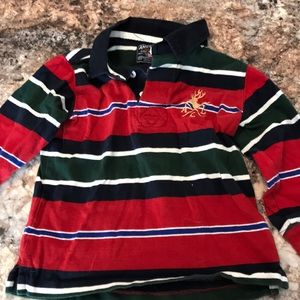 Boys long sleeve polo